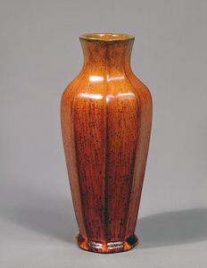 Vaso de pilkington (louça de barro vidrada)